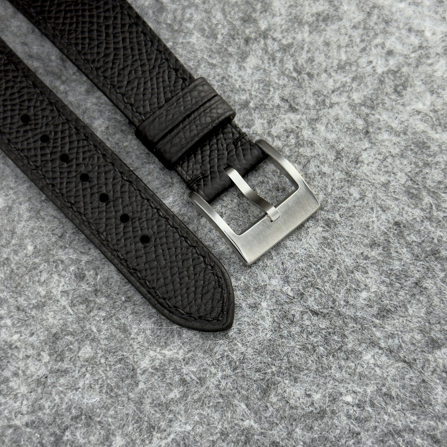 Black Epsom Watch Strap