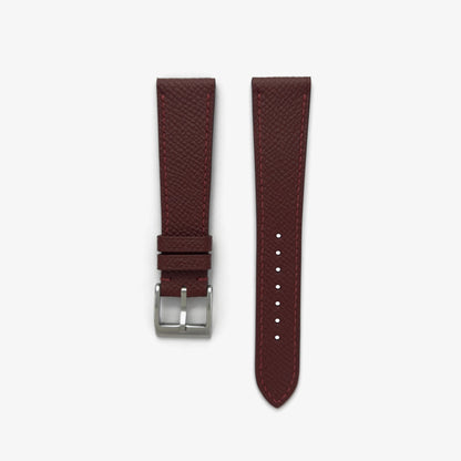 Bordeaux Epsom Watch Strap