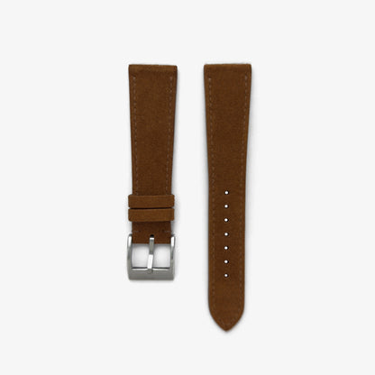 Brown Suede Watch Strap