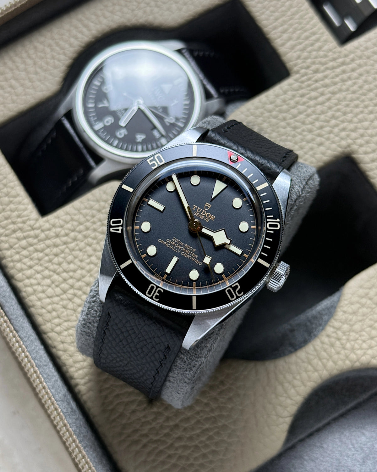 Black Epsom Watch Strap
