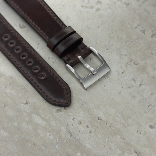 Mahogany Shell Cordovan Watch Strap