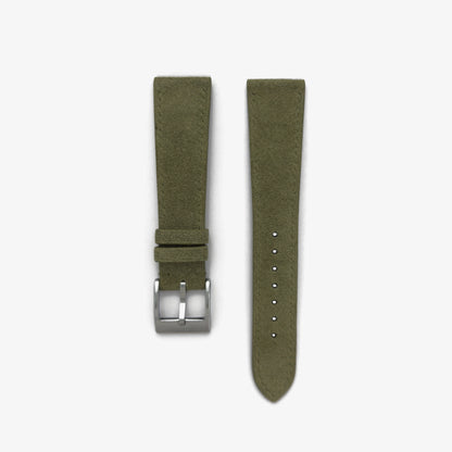 Moss Suede Watch Strap