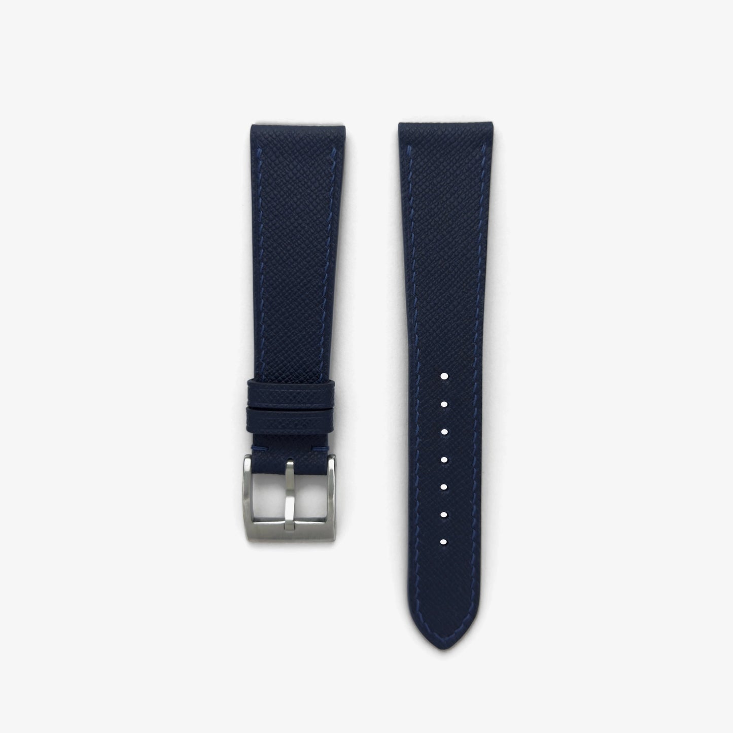 Navy Saffiano Watch Strap