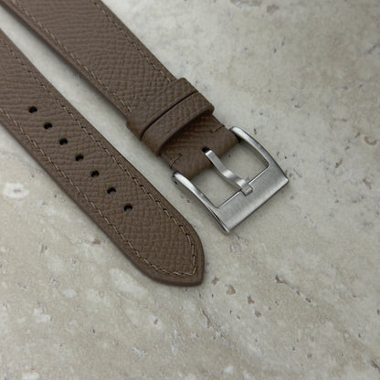 Taupe Epsom Watch Strap