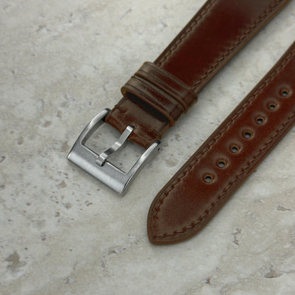 Whiskey Shell Cordovan Watch Strap